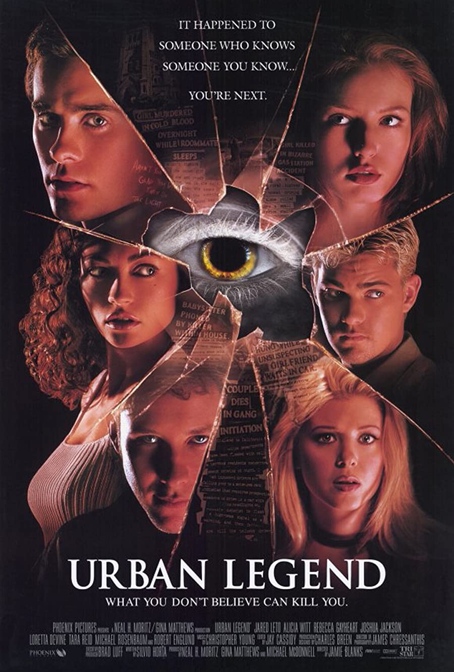 دانلود دوبله فارسی فیلم Urban Legend 1998