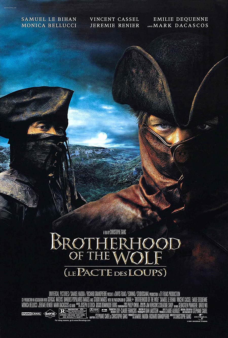 دانلود فیلم Brotherhood of the Wolf 2001 دانلود فیلم Brotherhood of the Wolf 2001