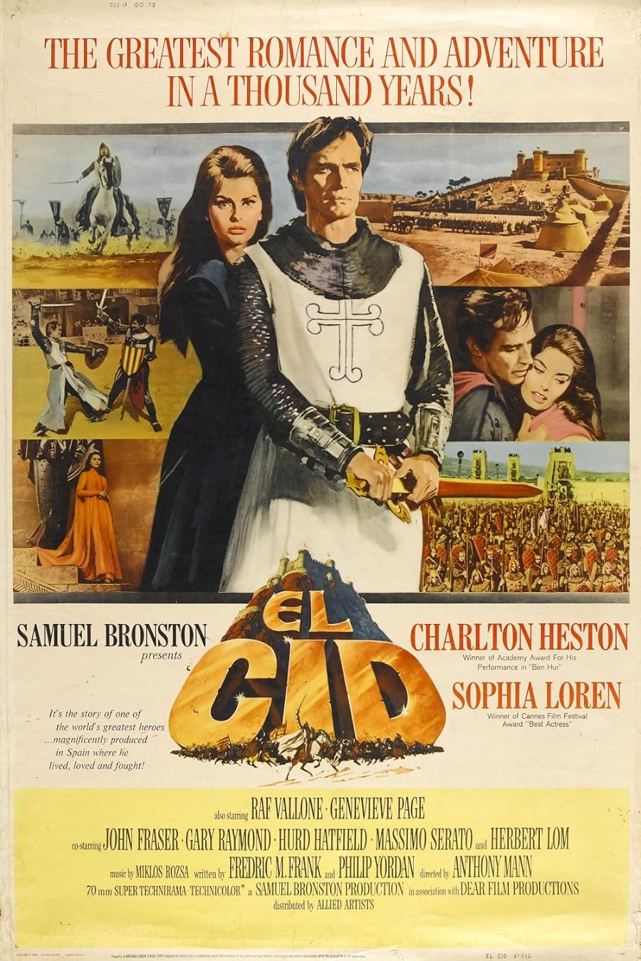 دانلود دوبله فارسی فیلم El Cid 1961