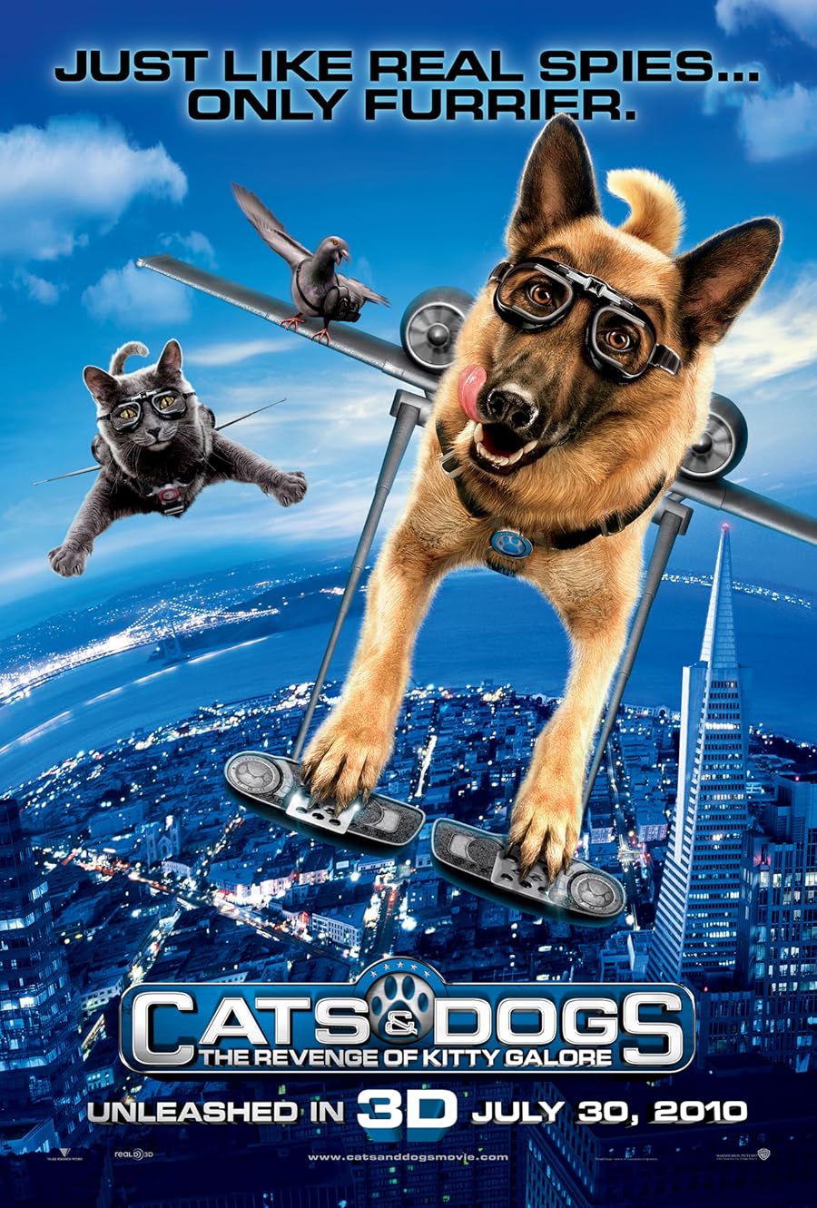 دانلود فیلم Cats & Dogs: The Revenge of Kitty Galore 2010