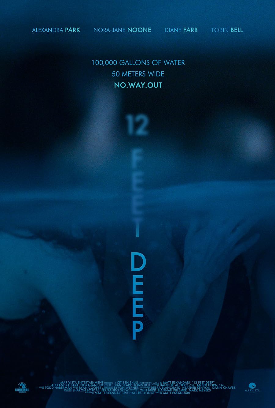 دانلود فیلم 12 Feet Deep 2017 با زیرنویس چسبیده