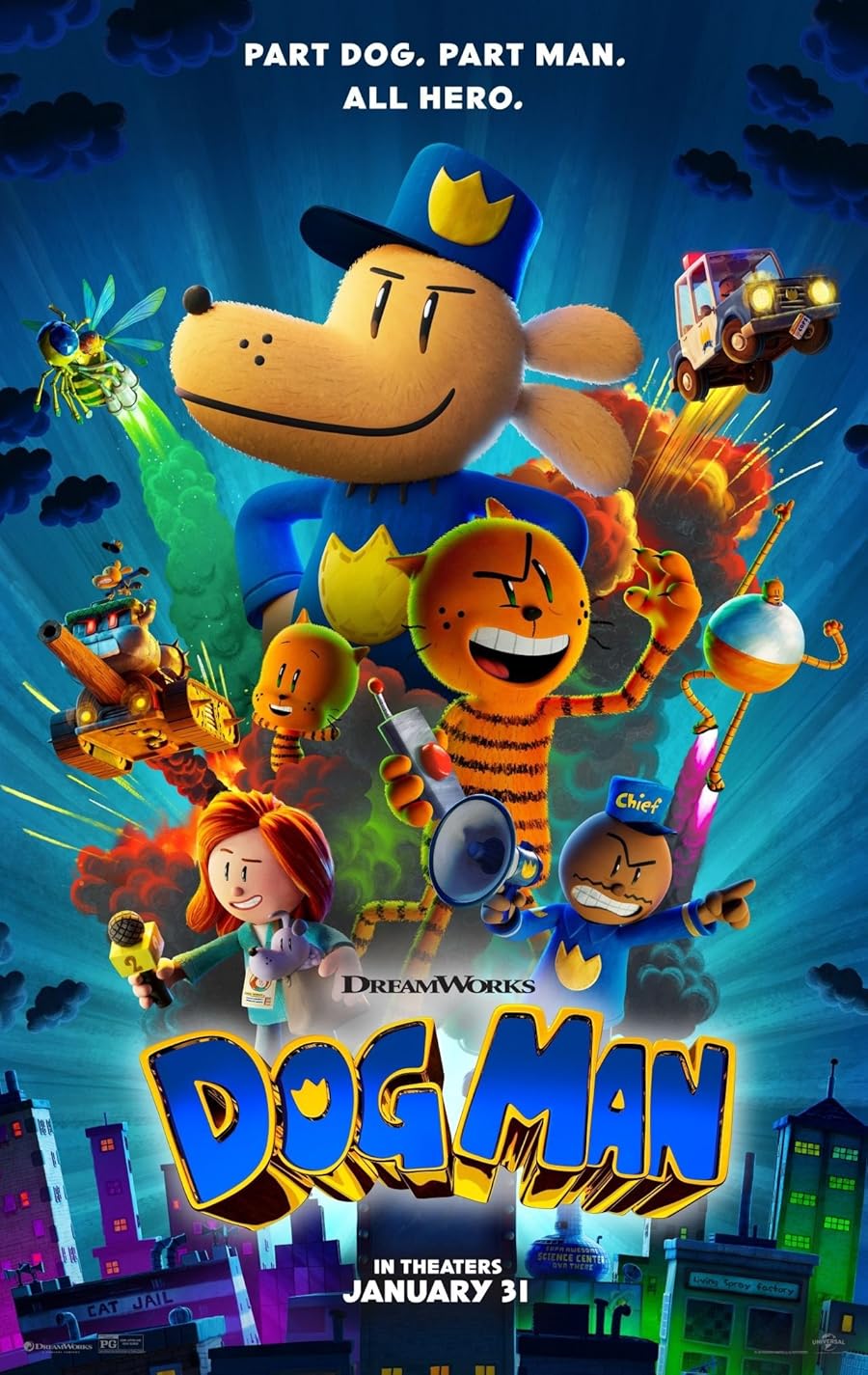 دانلود فیلم Dog Man 2025 با دوبله اختصاصی