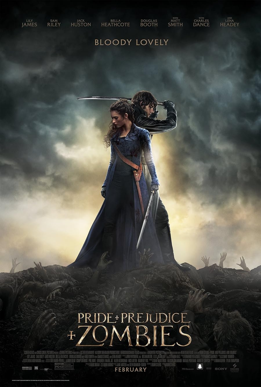 دانلود فیلم Pride and Prejudice and Zombies 2016 با زیرنویس فارسی چسبیده