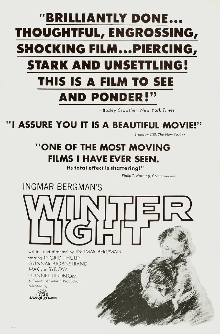 دانلود فیلم Winter Light 1963 با زیرنویس چسبیده